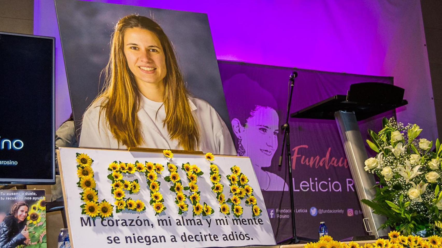 Homenaje a Leticia Rosino en Tábara en 2023.