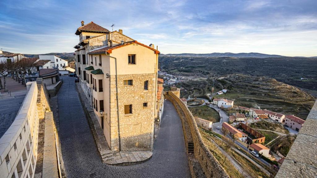 Vista de la ciudad de Morella.