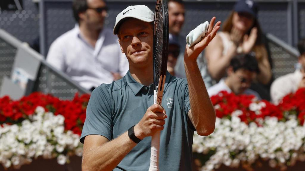 Jannik Sinner, en el Mutua Madrid Open