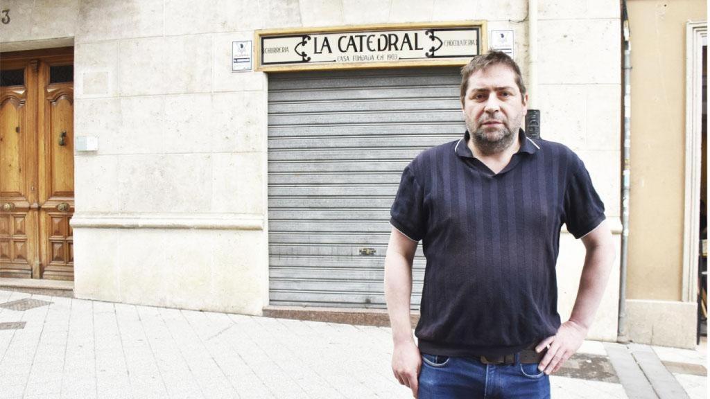Alberto durante la entrevista con EL ESPAÑOL de Castilla y León.