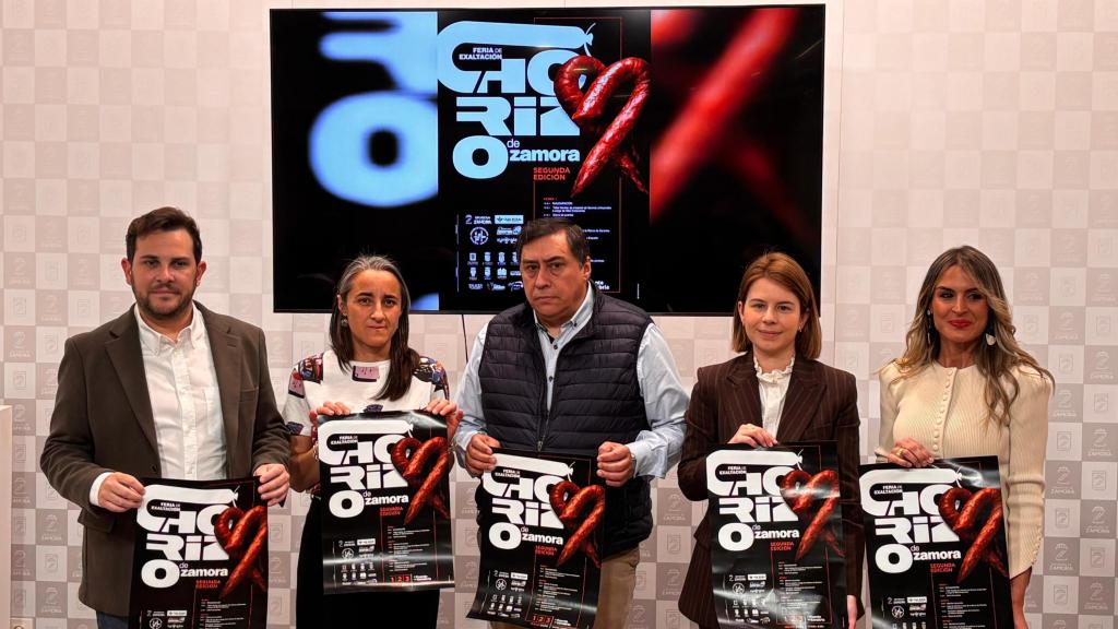 Presentación de la II Feria del Chorizo Zamorano.