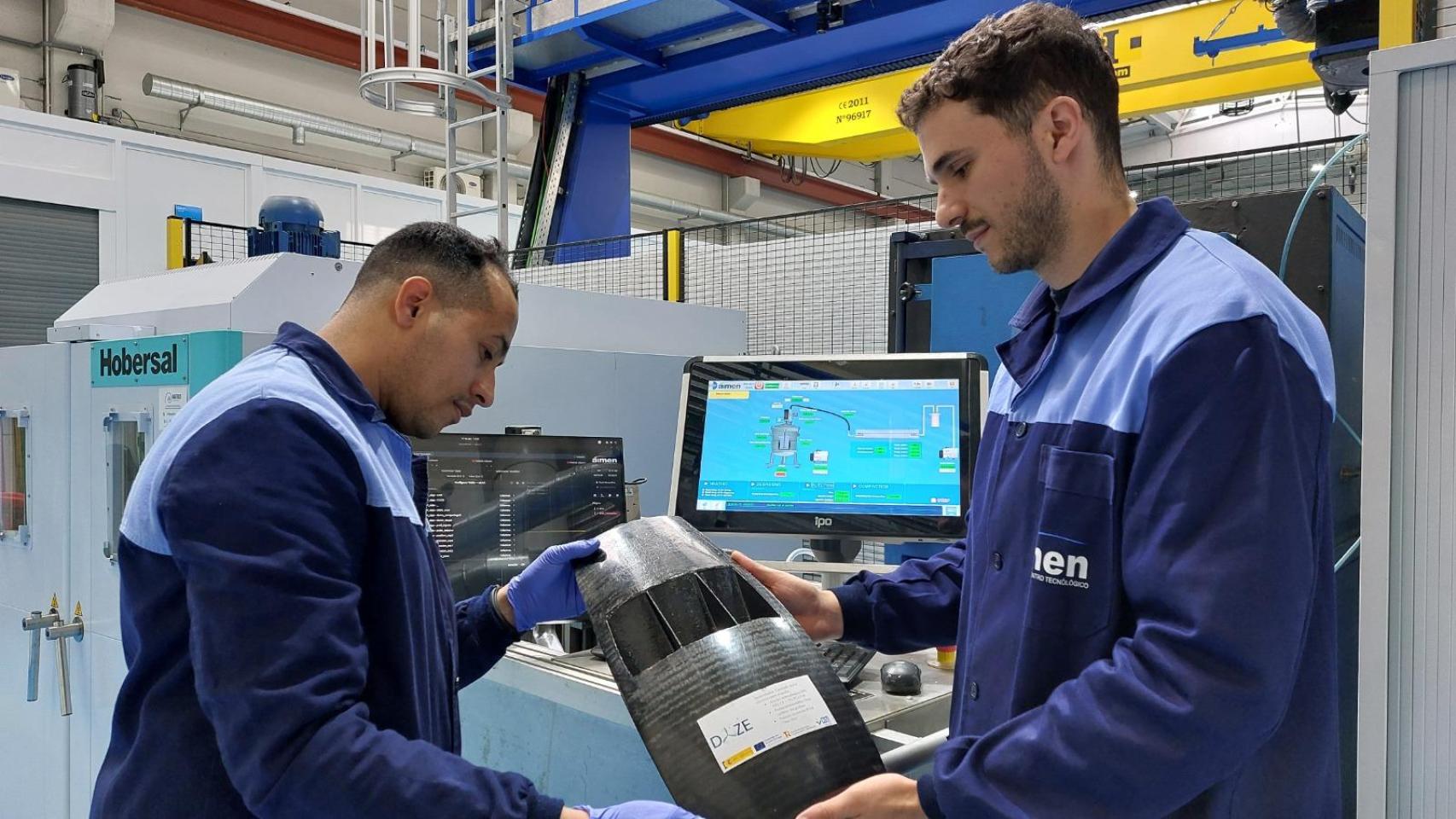 Instalaciones del centro tecnológico Aimen durante las pruebas del proyecto Doze.