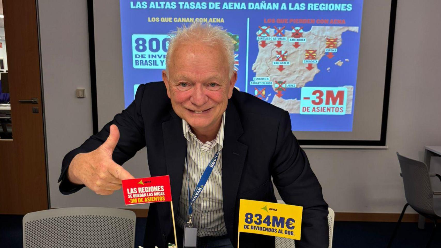 El CEO de Ryanair, Eddie Wilson