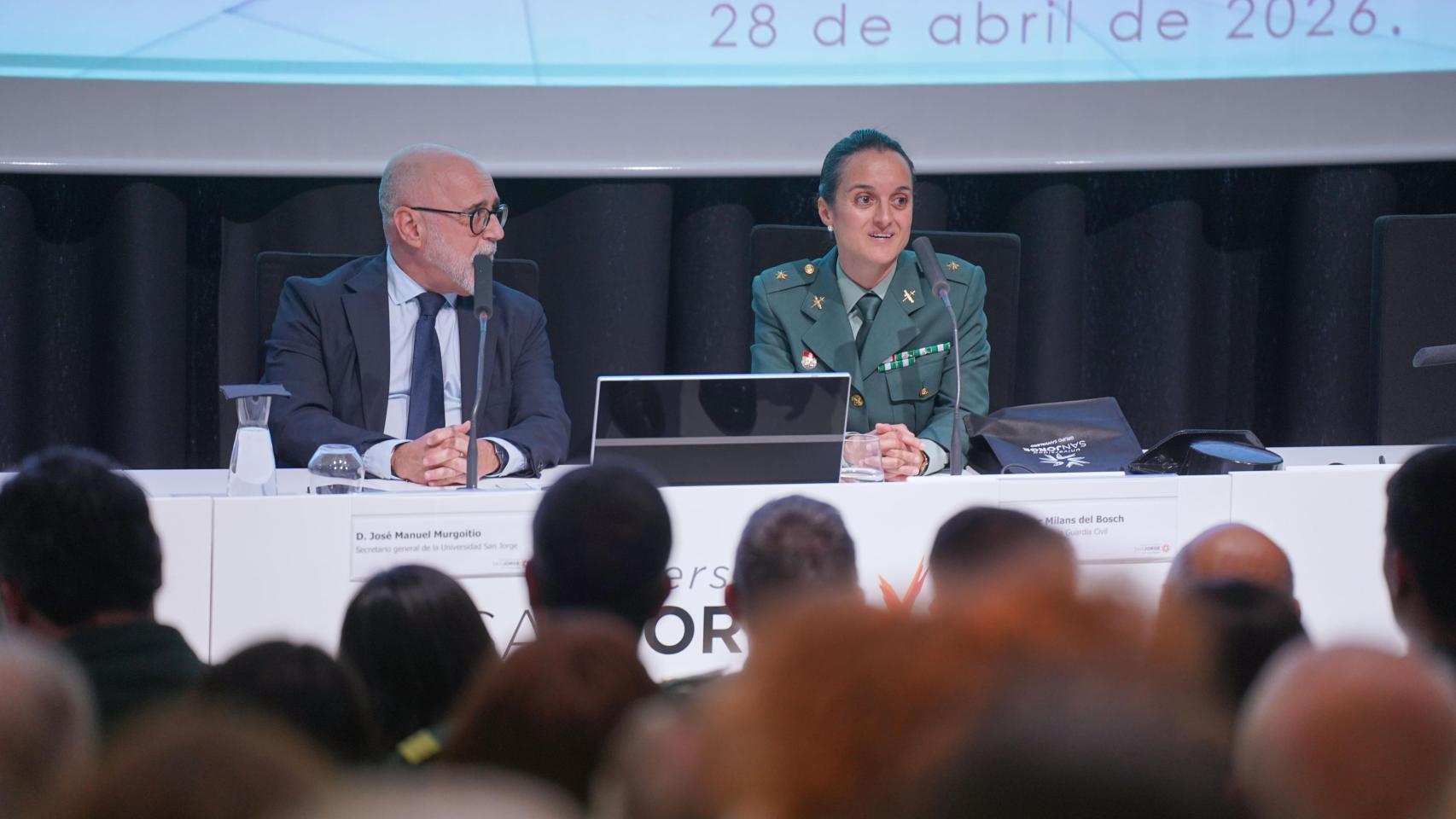 Pilar Milans del Bosch, comandante de la Guardia Civil.