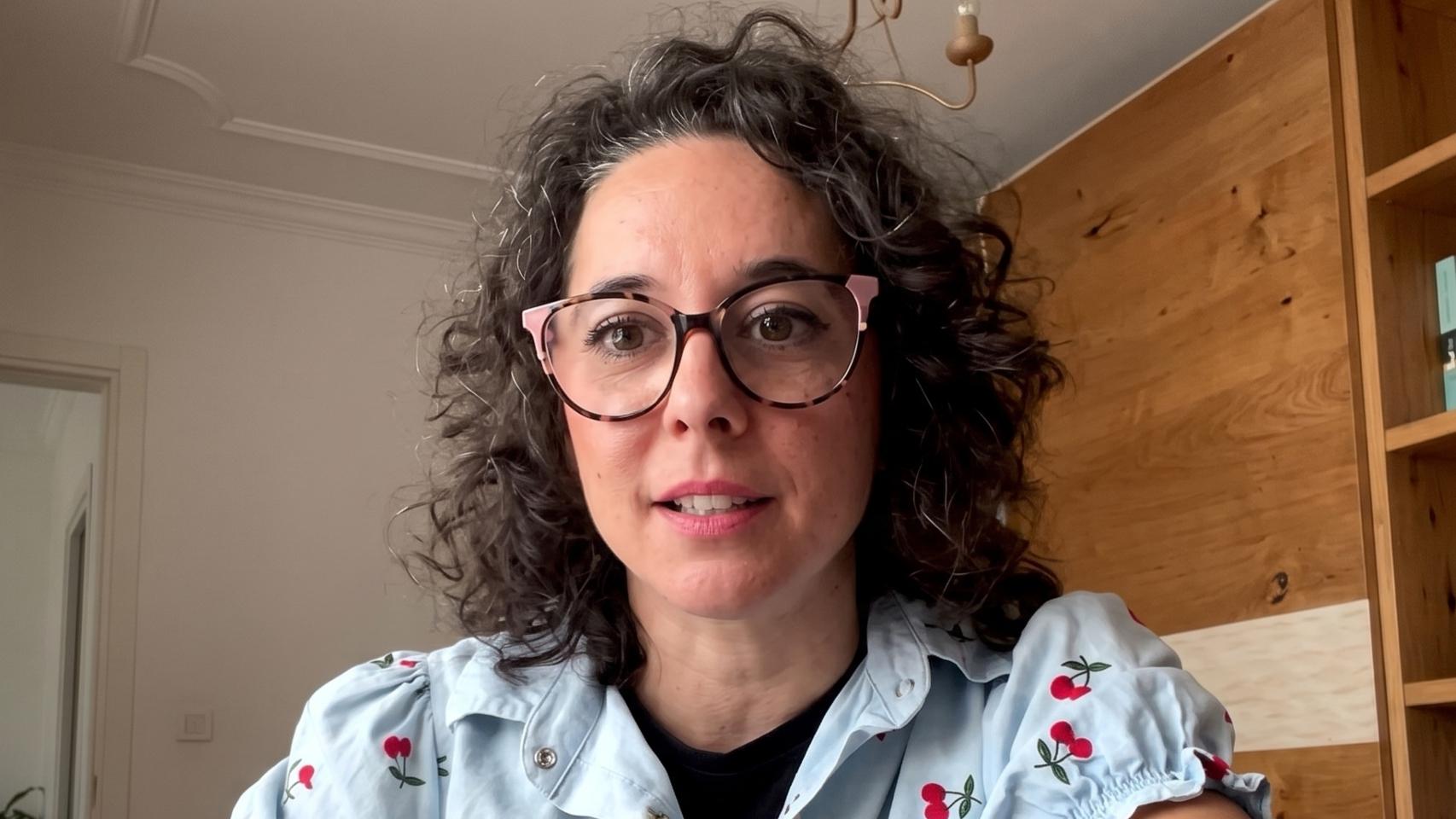 Tania Serrulla, madre soltera