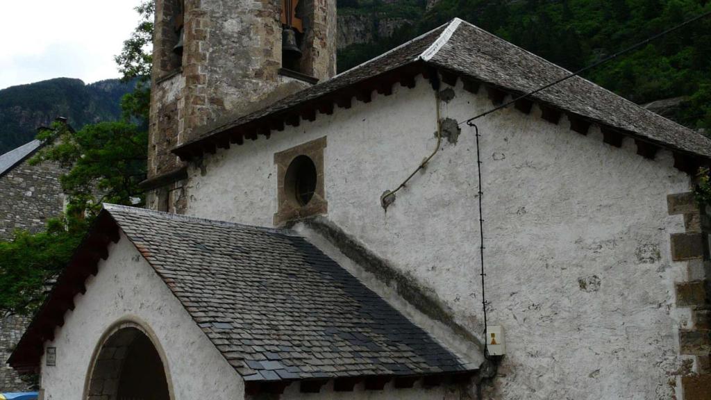 Iglesia Asunción de Nuestra Señora, en Canfranc.