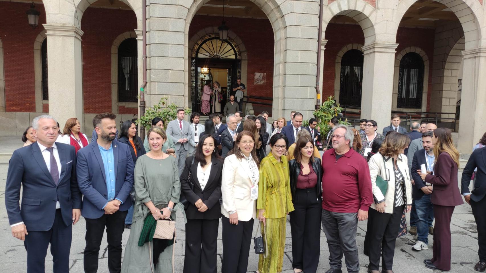 Bienvenida en el Ayuntamiento de Zamora a los países participantes en las reuniones ministeriales iberoamericanas de infancia y juventud