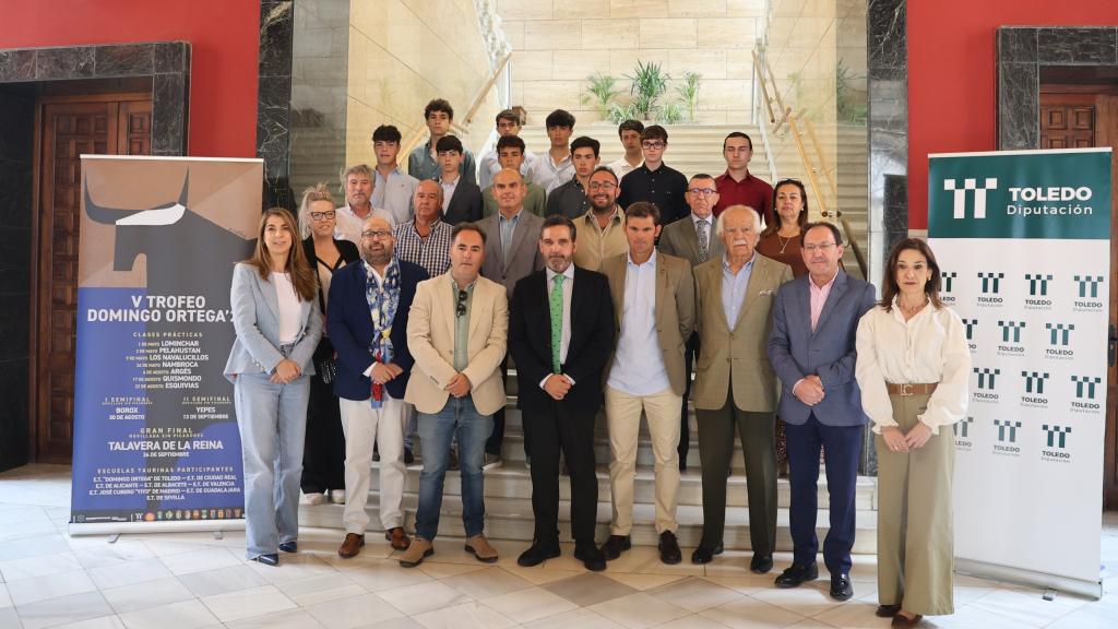 Presentación del V Certamen de Novilleros 'Domingo Ortega'. Foto: Diputación de Toledo.