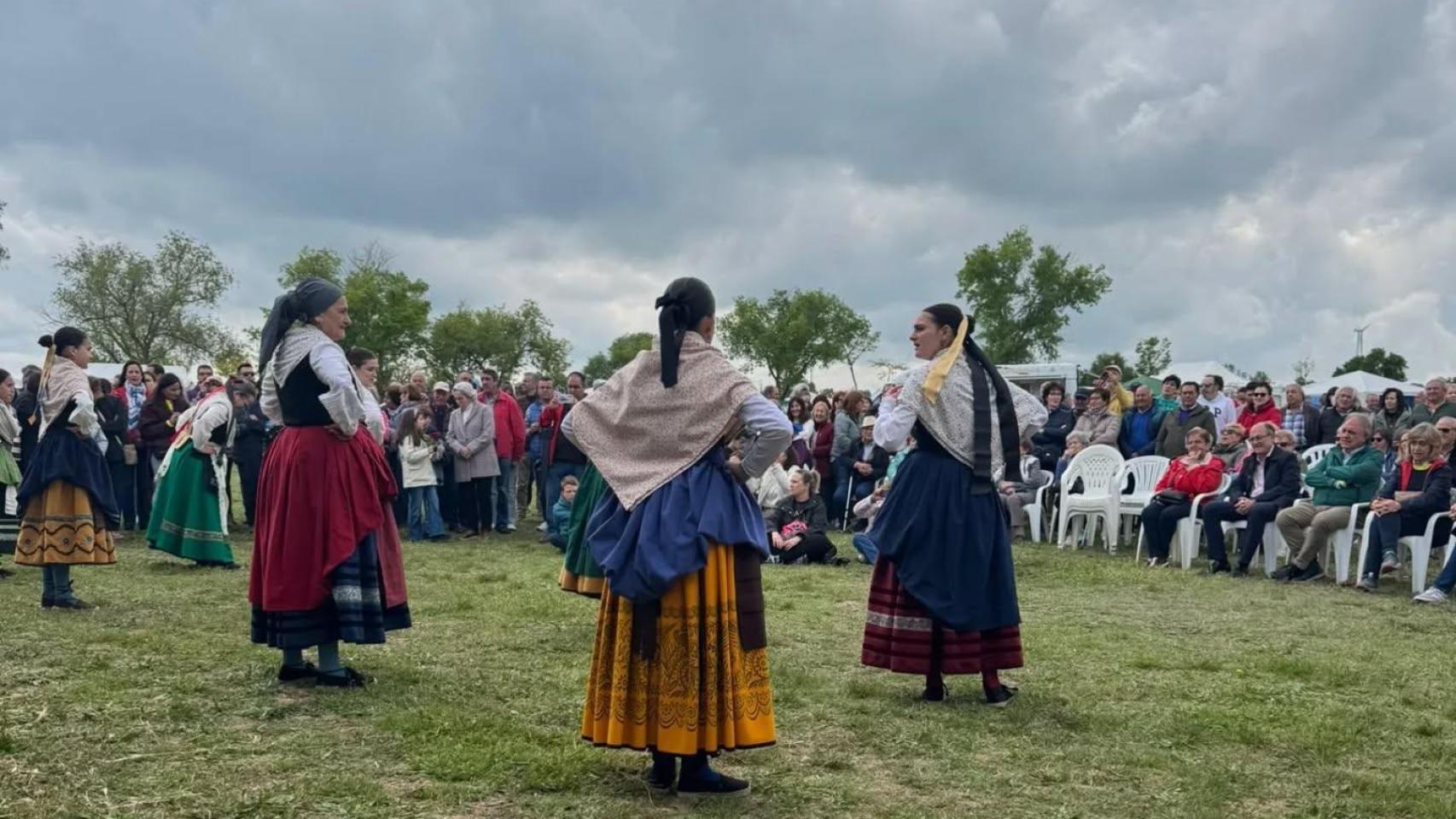 Romería del pasado año en Baltanás