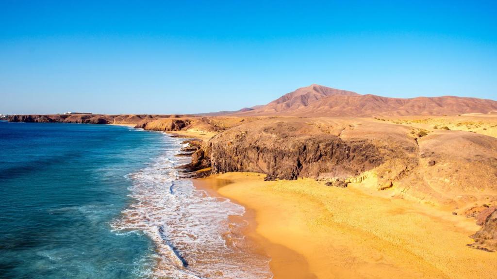 Parque Natural de los Ajaches en Lanzarote.