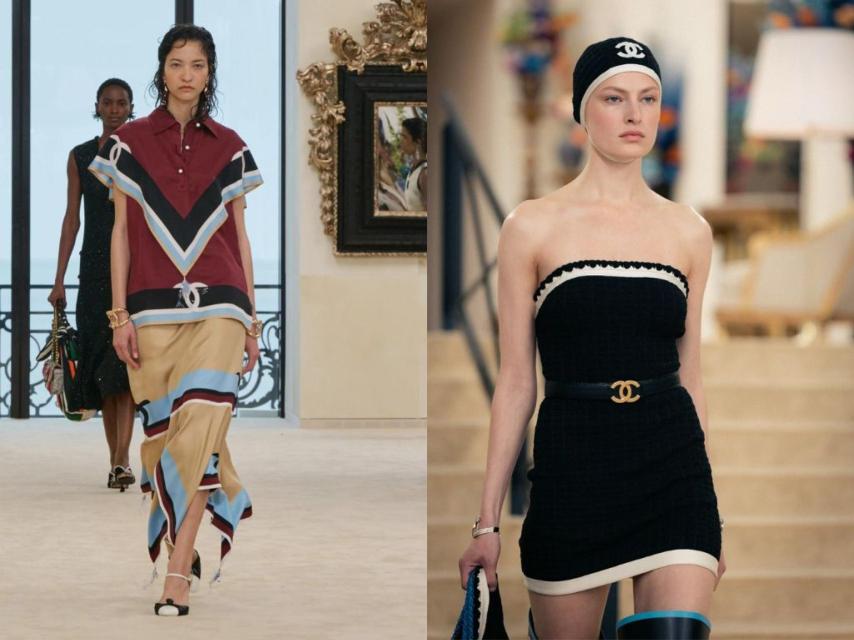 Dos de los looks de la colección.