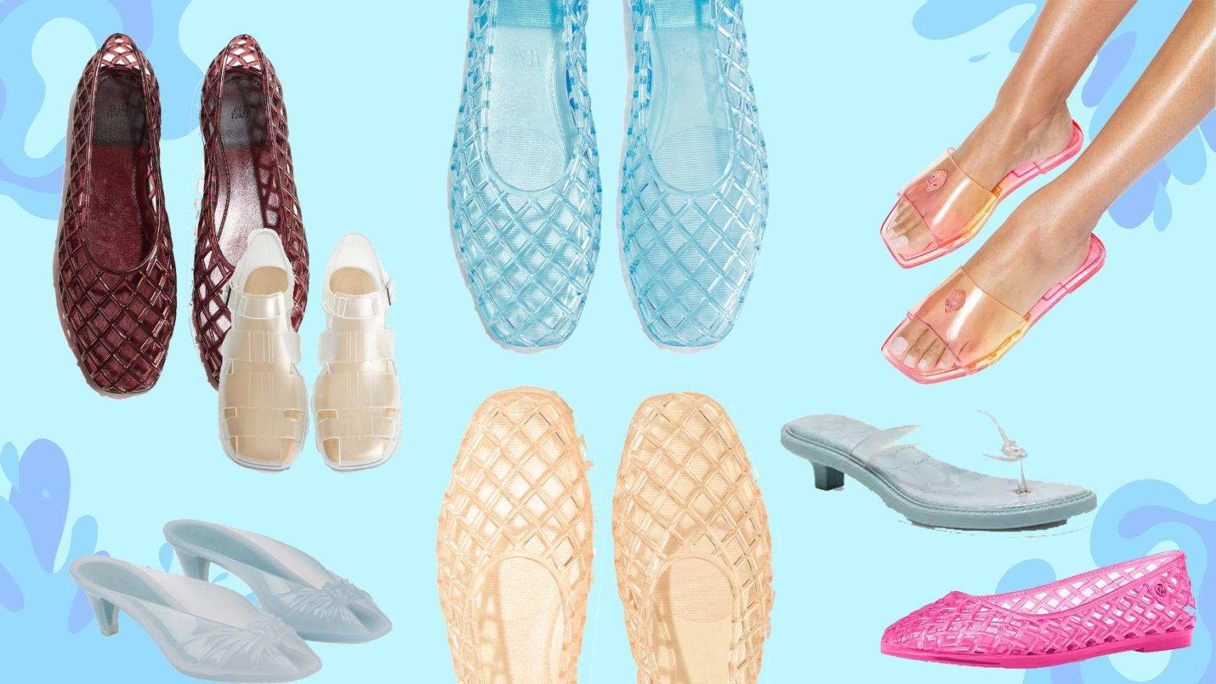 El auge de las 'jelly shoes'.