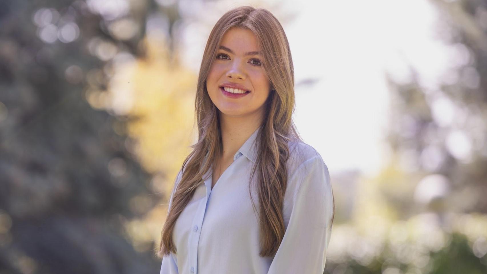 La Infanta, en un retrato oficial.