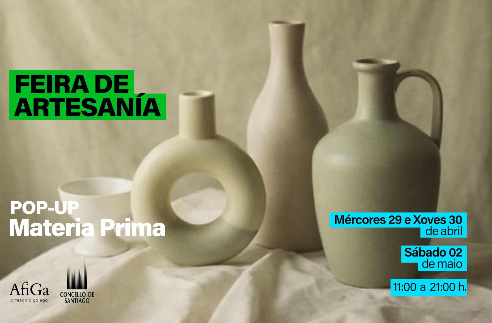 Pop-up de artesanía Materia Prima.