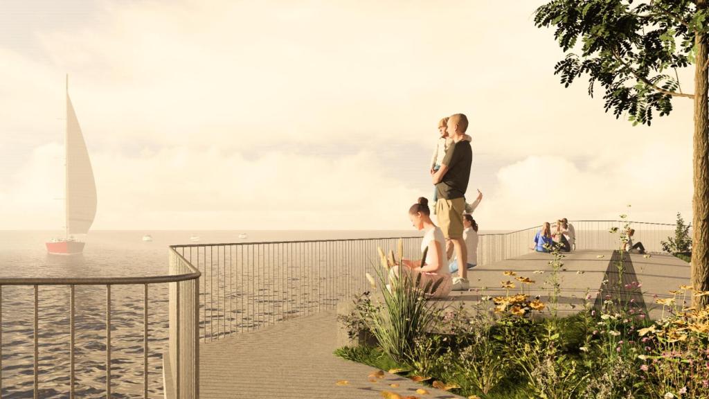 Nueva terraza a la Ría de Vigo.