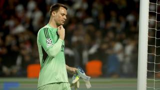 Neuer, en el partido ante el PSG de Champions League.