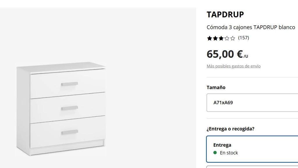 Cómoda Tapdrup.
