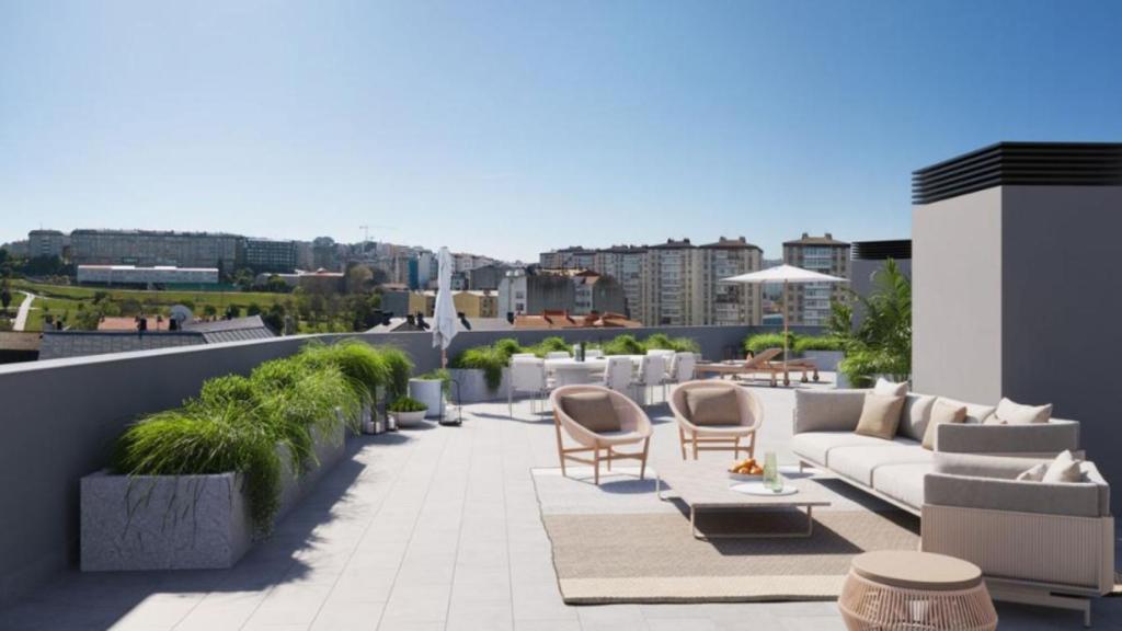 Terraza Edificio Montevideo