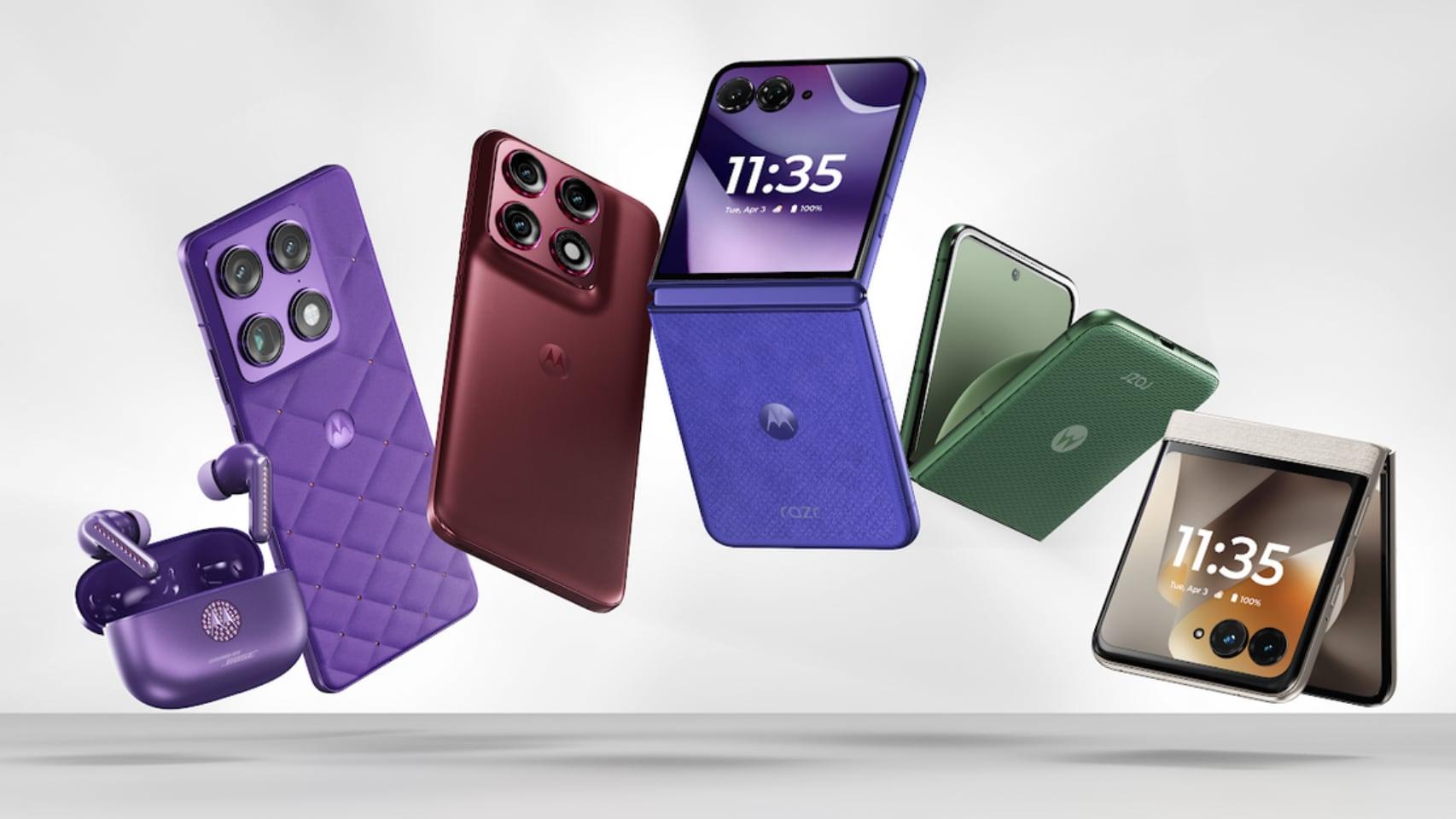 Nuevos móviles de Motorola para España
