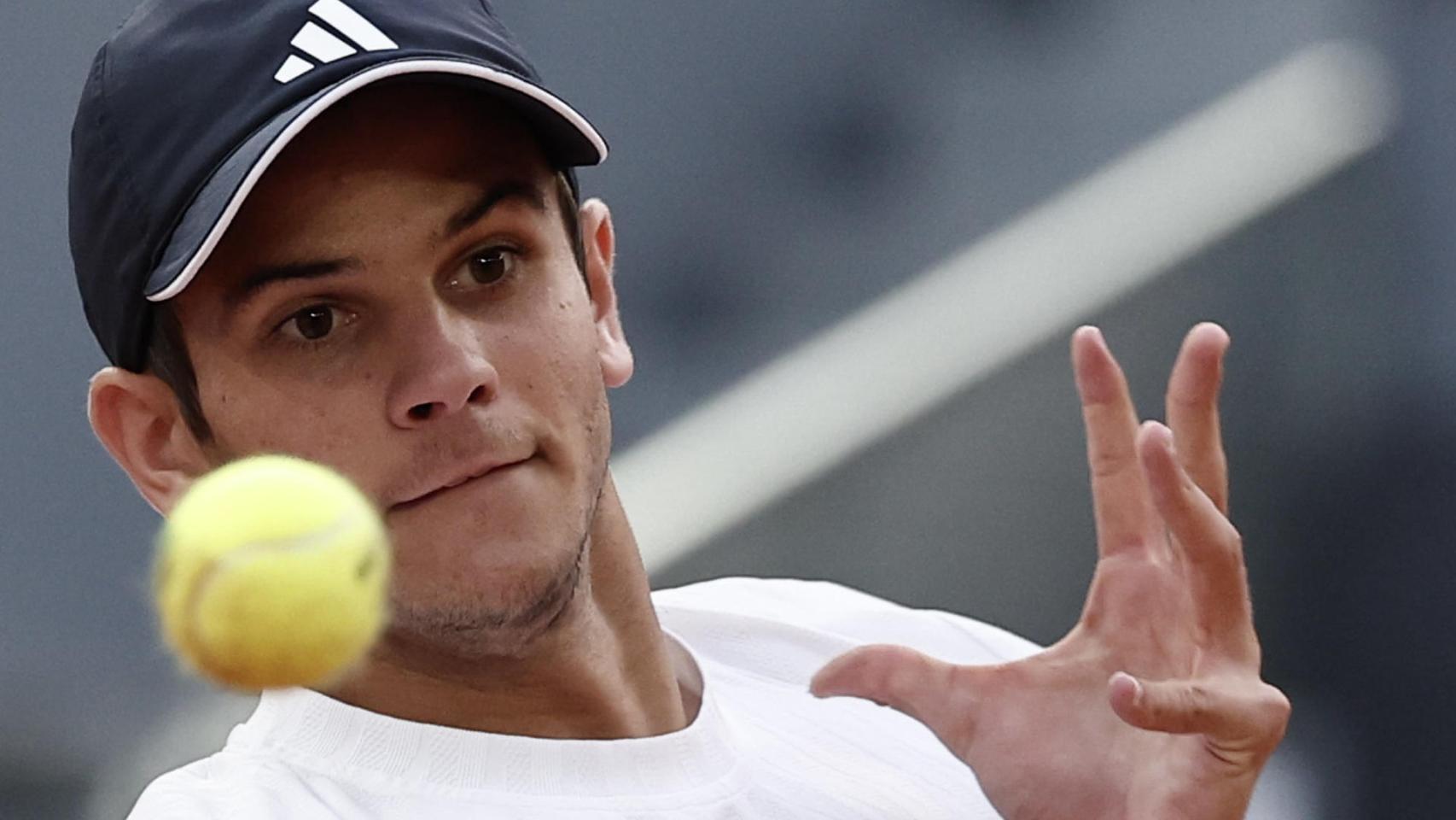 Rafa Jódar, durante el Mutua Madrid Open