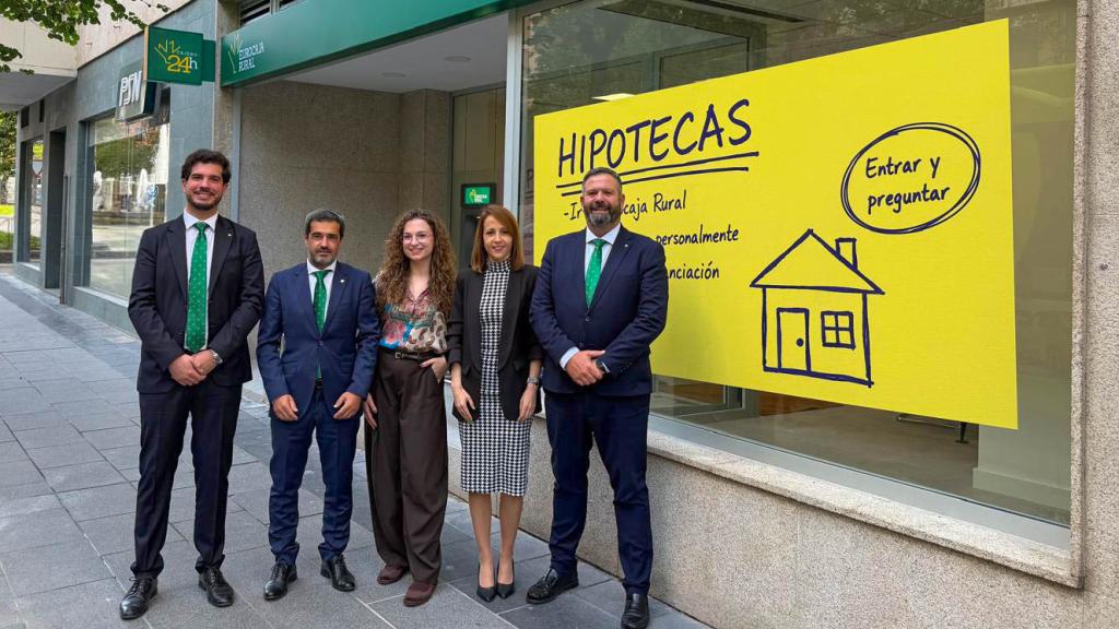 Nueva oficina de Eurocaja Rural en Badajoz.