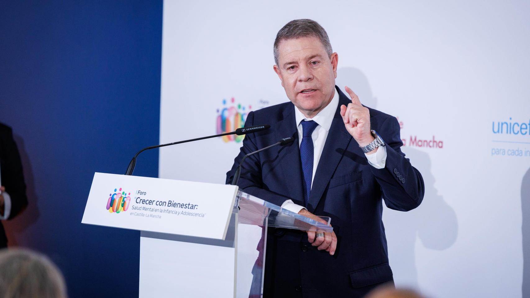 Emiliano García-Page, presidente de Castilla-La Mancha. Foto: JCCM.