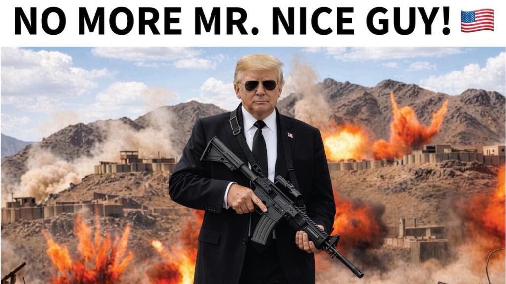 La imagen compartida por Trump en Truth Social.