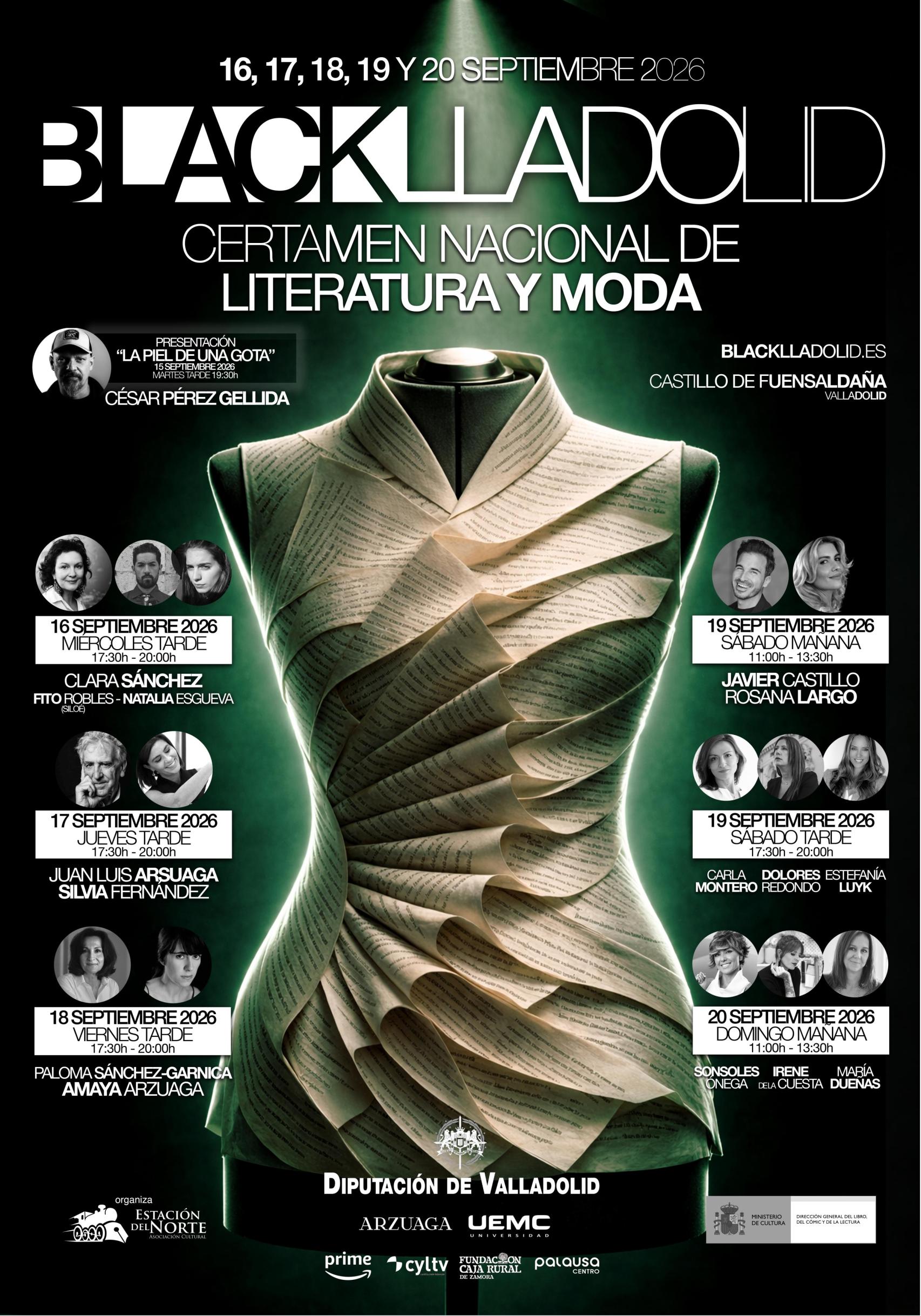 Cartel y programación de Blacklladolid 2026