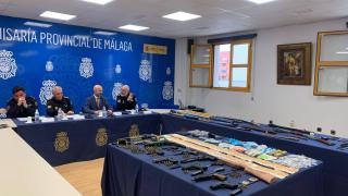 Una imagen de la rueda de prensa.