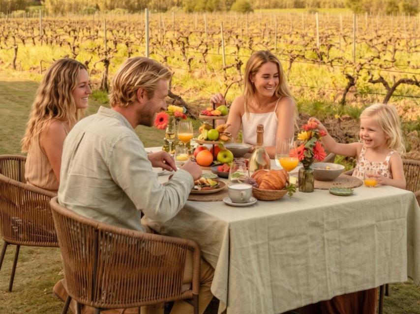 La comida en Sa Vinya d'Es Mayolet en Reserva Rotana en Mallorca.