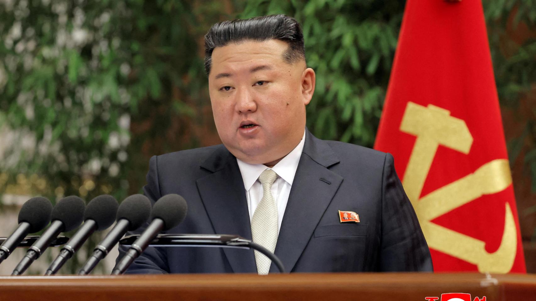 El líder norcoreano Kim Jong-un.