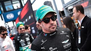 Fernando Alonso durante el GP de Japón.