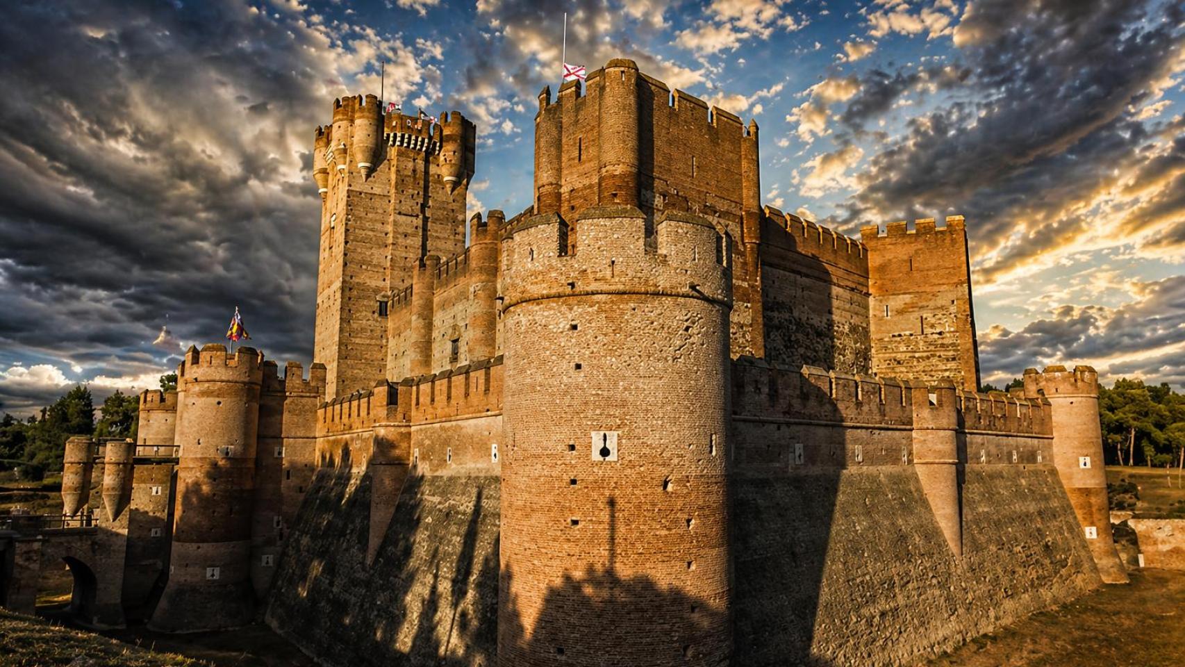 Castillo de La Mota, situado en Medina del Campo.