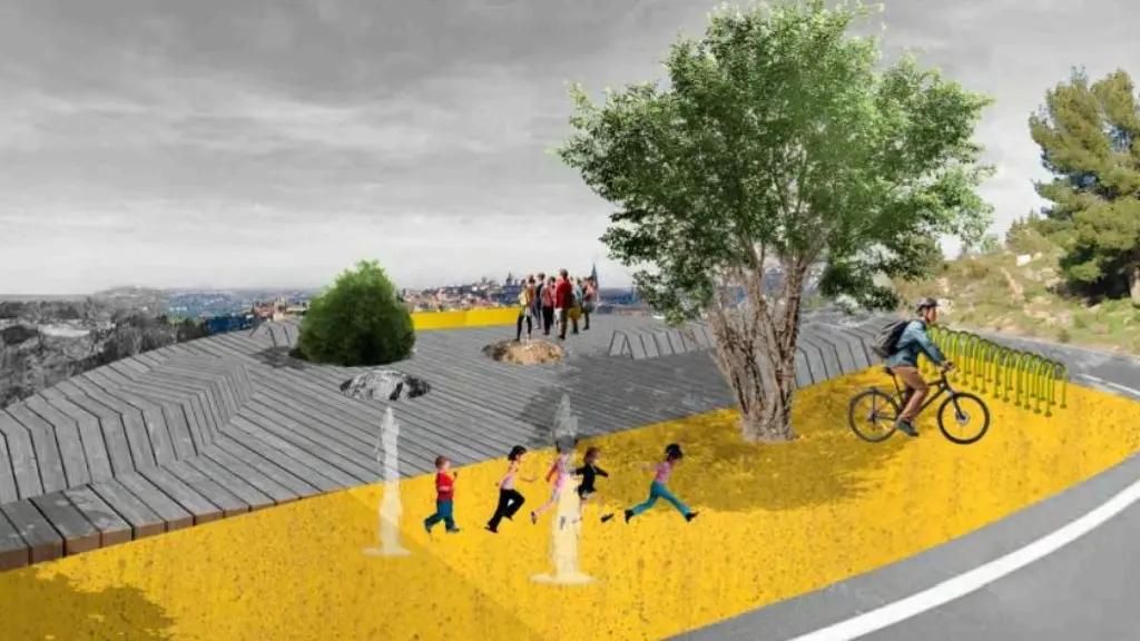Diseños gráficos del proyecto que sacó a licitación por el Ayuntamiento el pasado 9 de febrero por 517.000 euros y que se ha visto modificado.