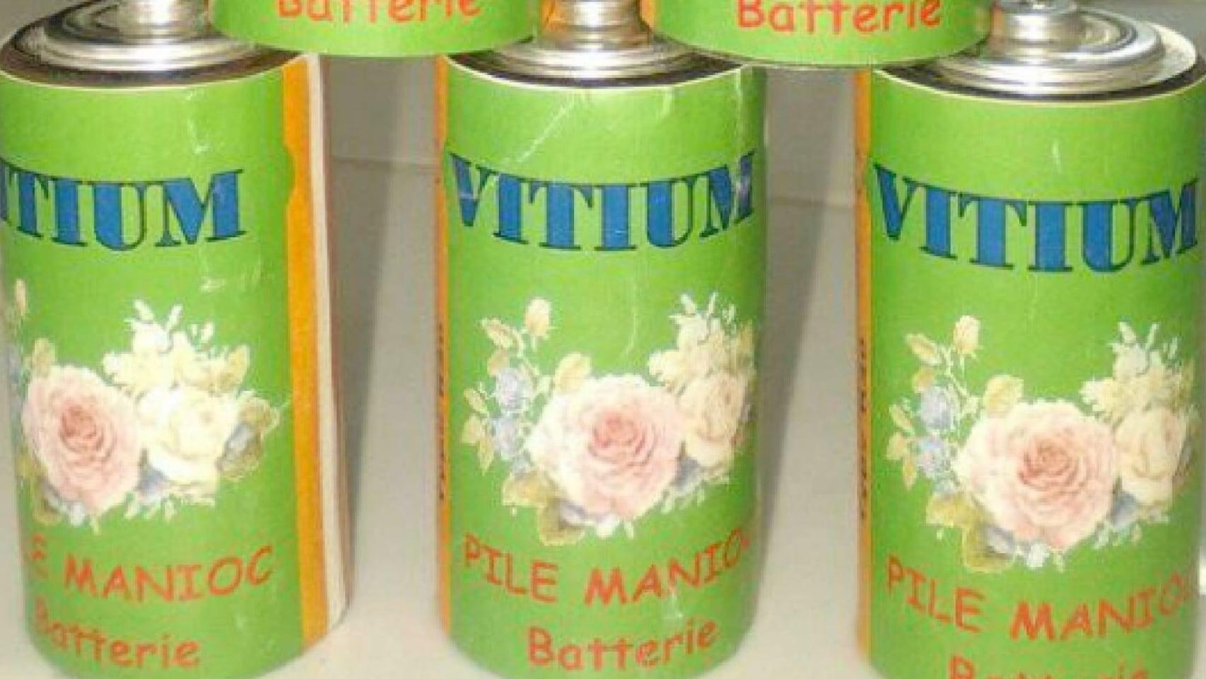 Batería de mandioca