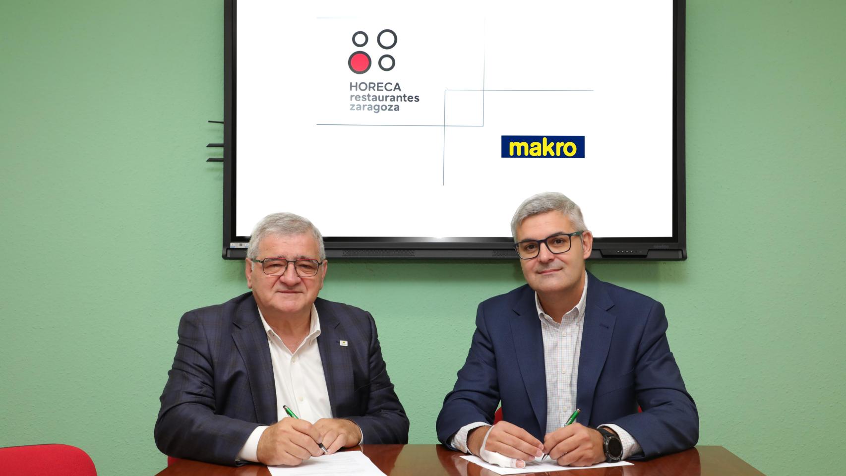 Horeca Restaurantes Zaragoza y Makro firman un acuerdo de colaboración