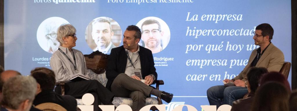 La charla La empresa hiperconectada: por qué hoy una empresa puede caer en horas en el Foro Empresa Resiliente.