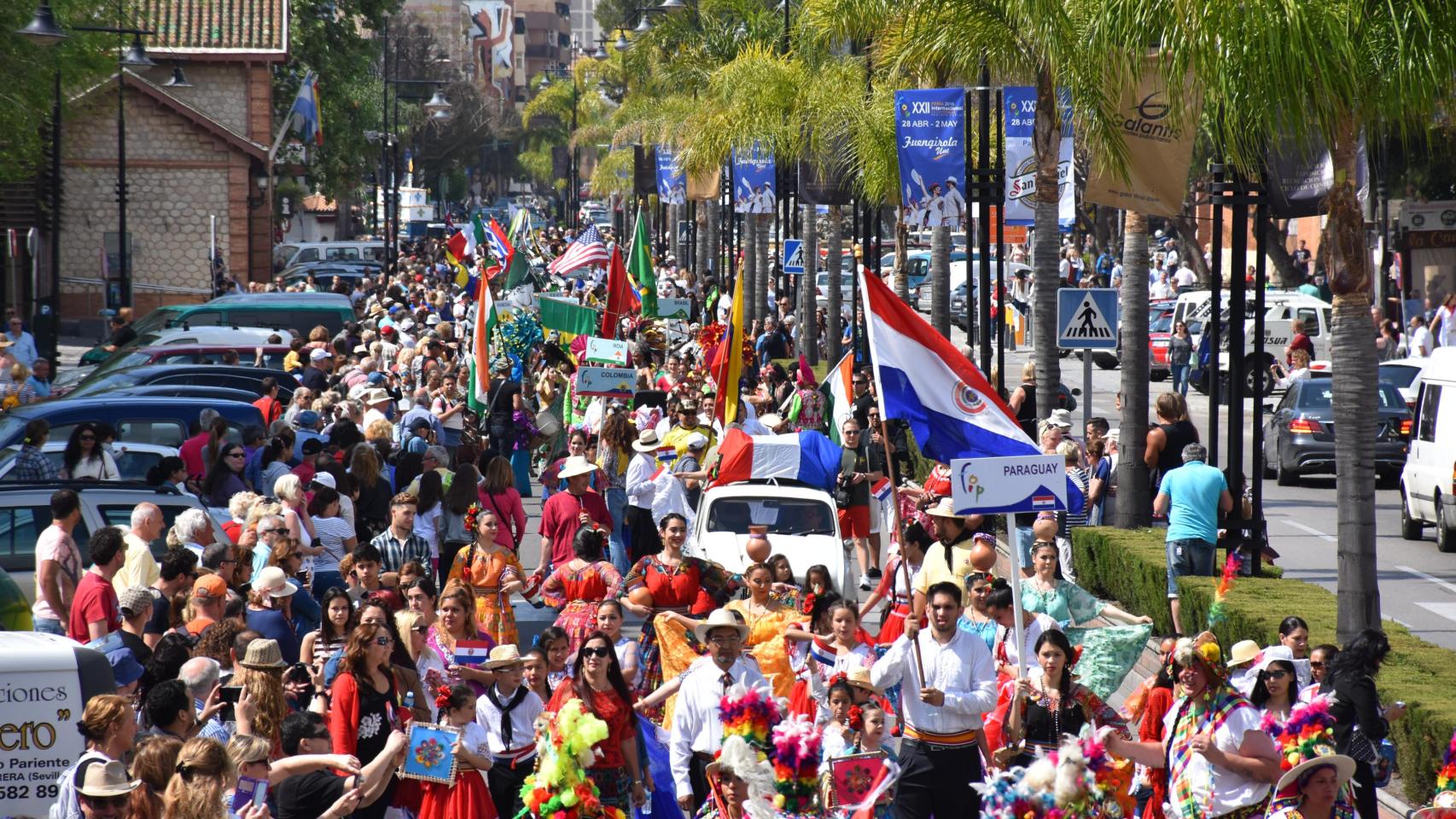 Feria de los Países en Fuengirola.