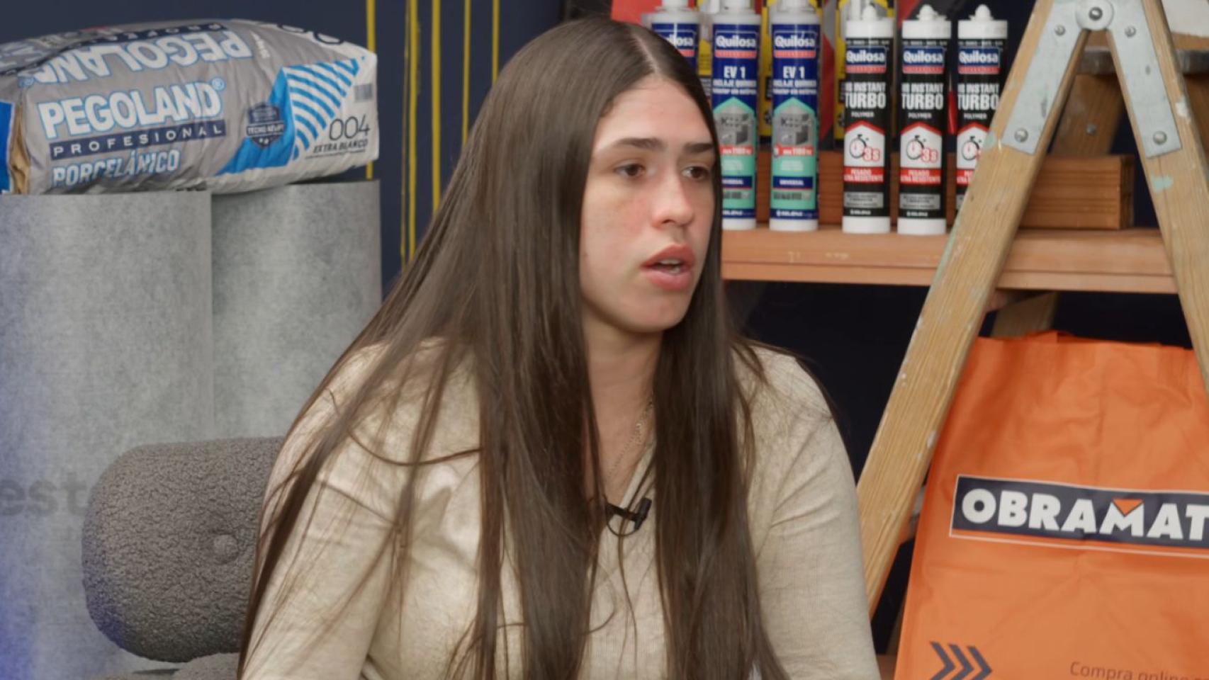 Carolina, electricista venezolana.