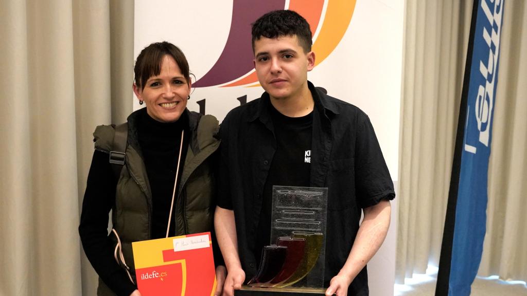 Primer premiado del Aula Emprende (Ildefe).