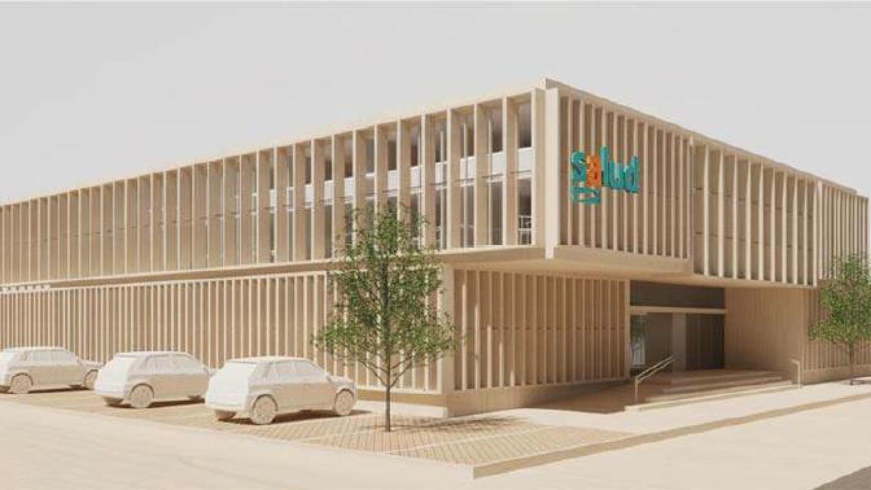 Imagen del proyecto de centro de salud.