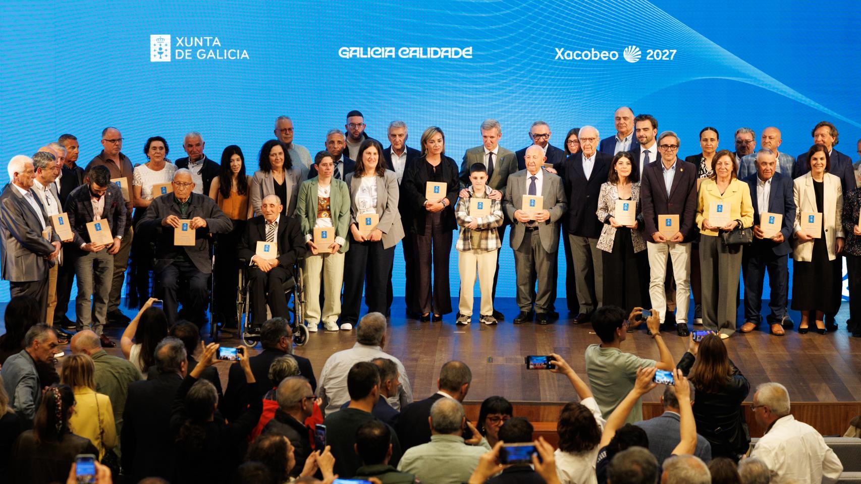 Imagen de los premiados.