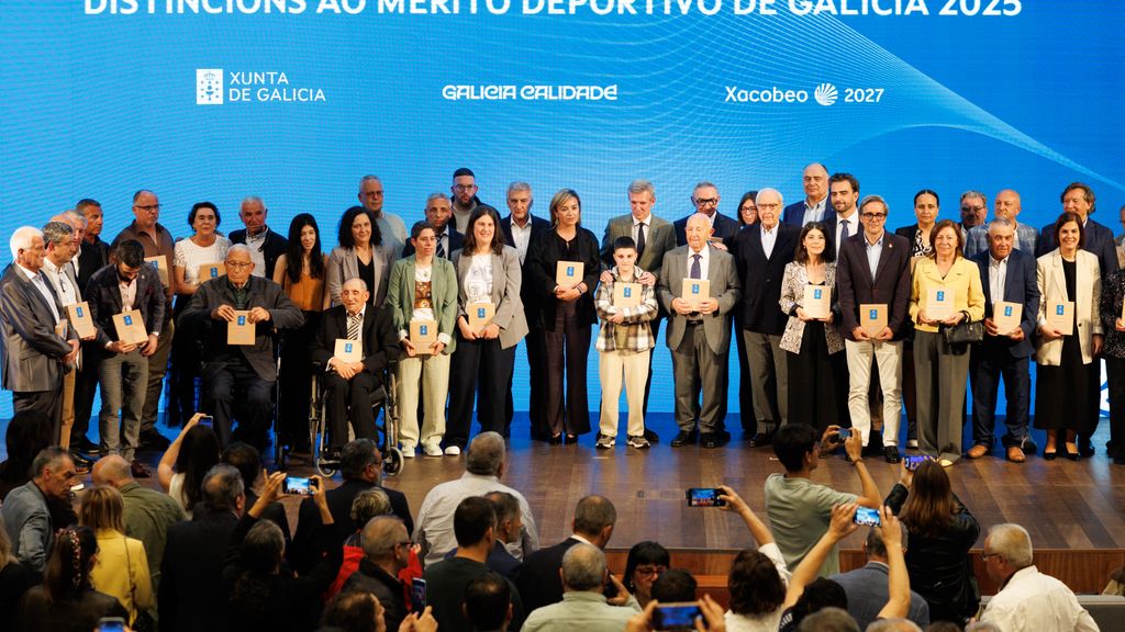 Imagen de los premiados.