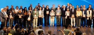 Imagen de los premiados.