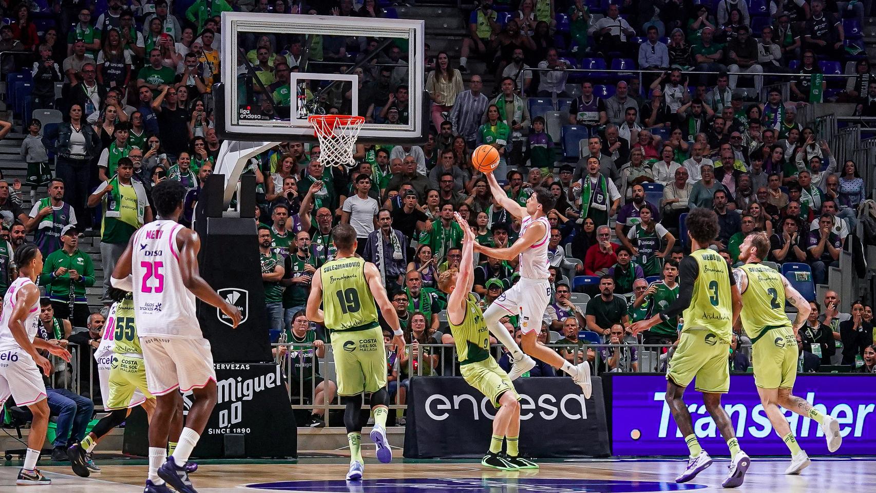 Unicaja vs. Dreamland Gran Canaria de la Liga Endesa 2025-2026.