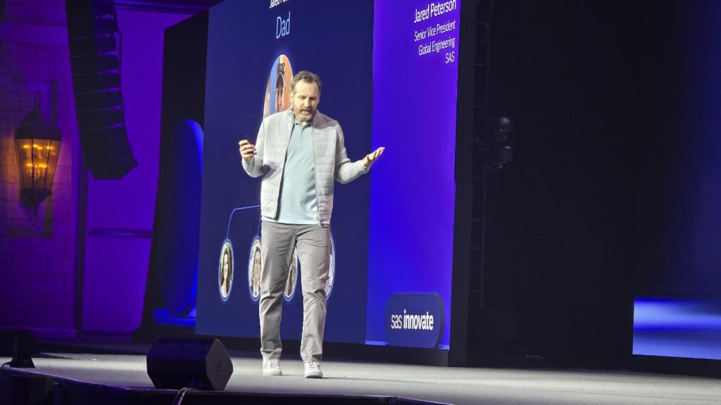 Jared Peterson, vicepresidente de ingeniería global de SAS.