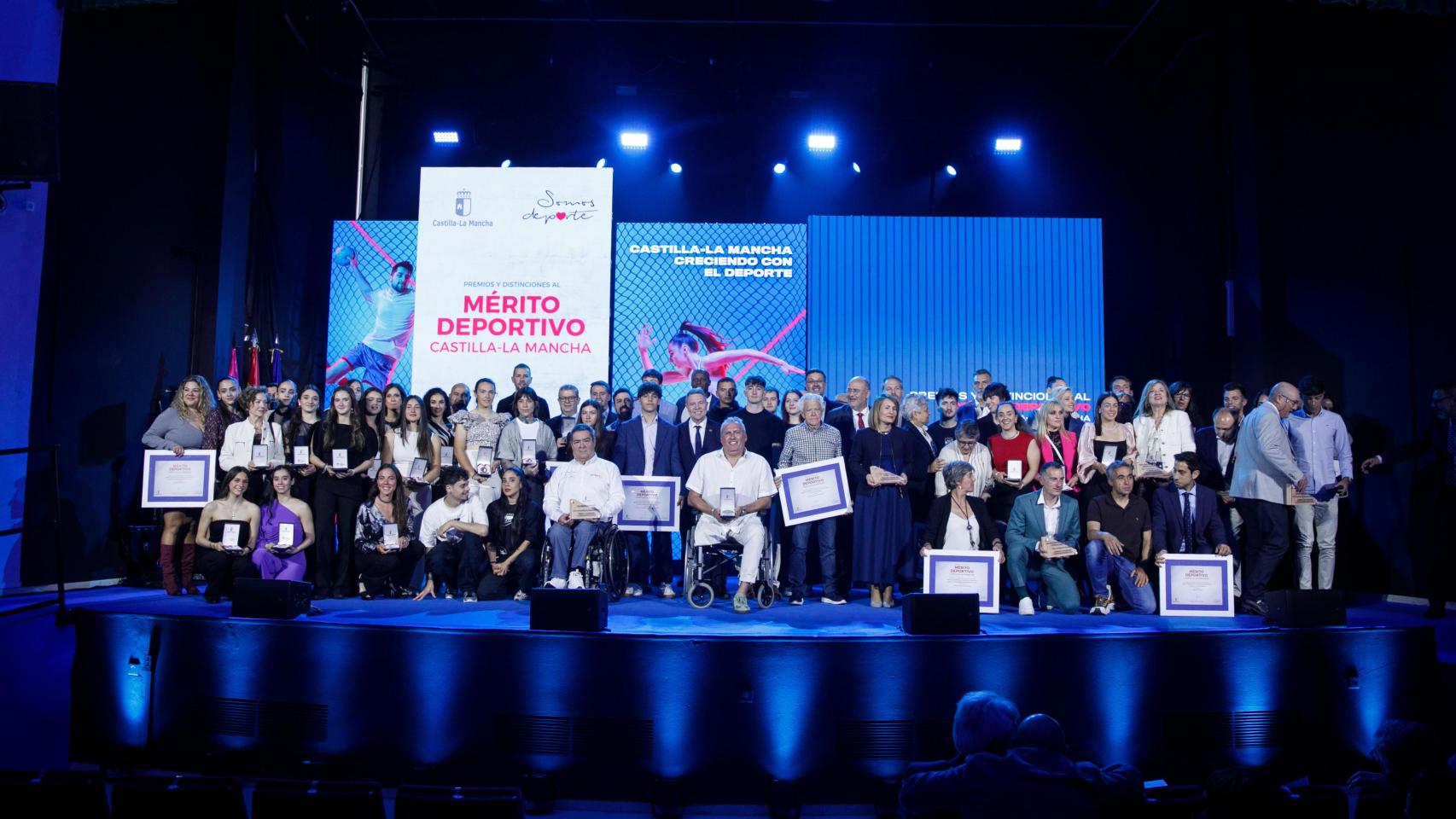 Gala de entrega de los Premios y Distinciones al Mérito Deportivo de Castilla-La Mancha. Foto: JCCM.