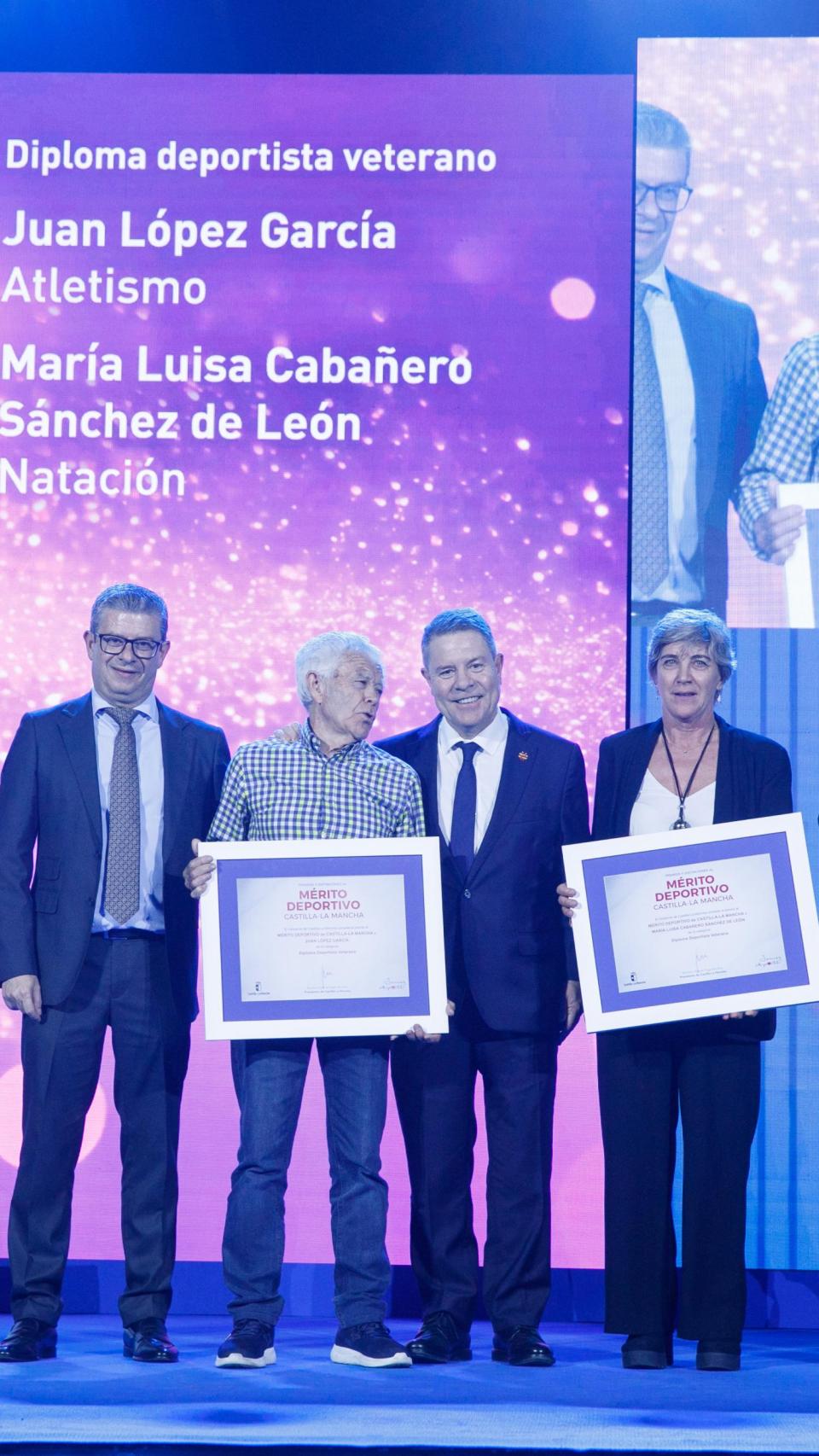 Gala de entrega de los Premios y Distinciones al Mérito Deportivo de Castilla-La Mancha. Foto: JCCM.