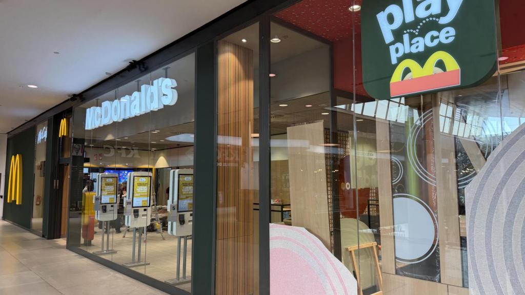 Exterior del nuevo McDonald's en Castilla-La Mancha.