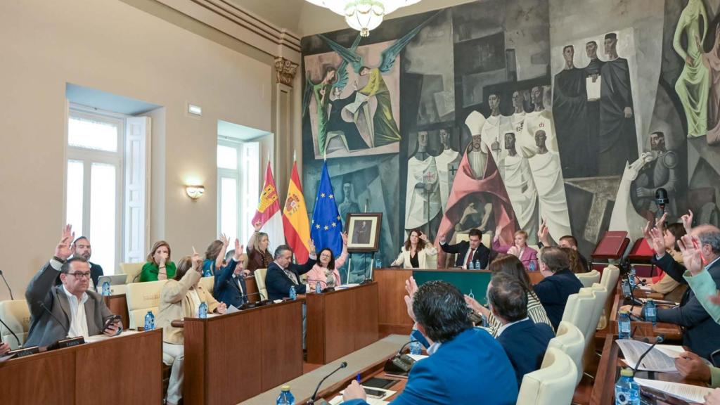 Pleno de la Diputación de Ciudad Real. 